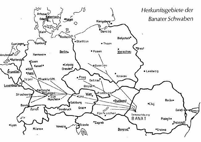 Trek to Banat Movement Map